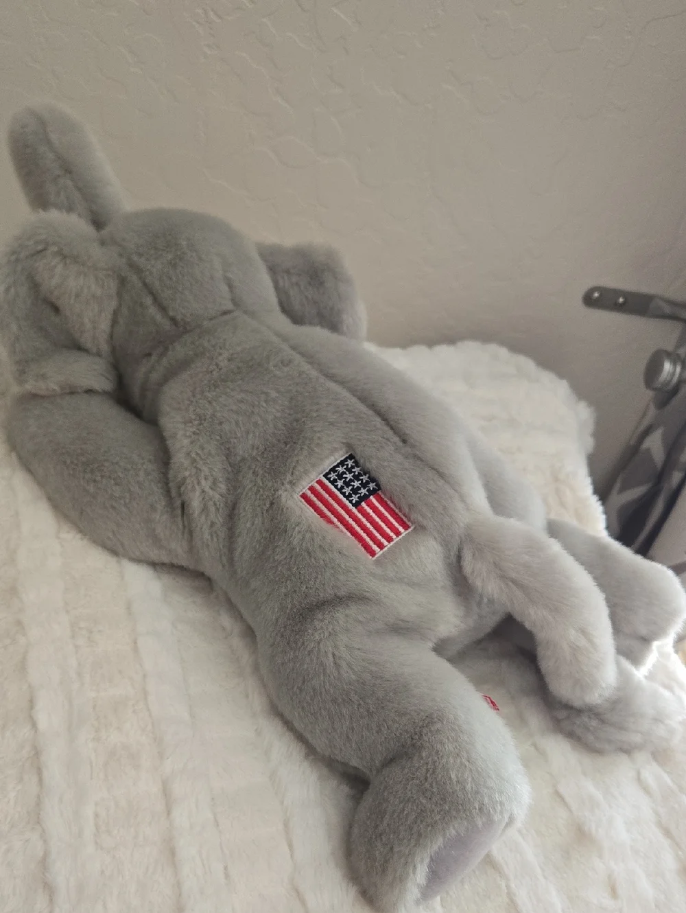 Righty Beanie Baby